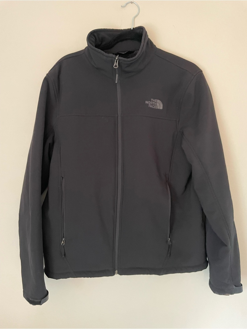 The North Face Black Lightweight Softshell Jacket Size Medium